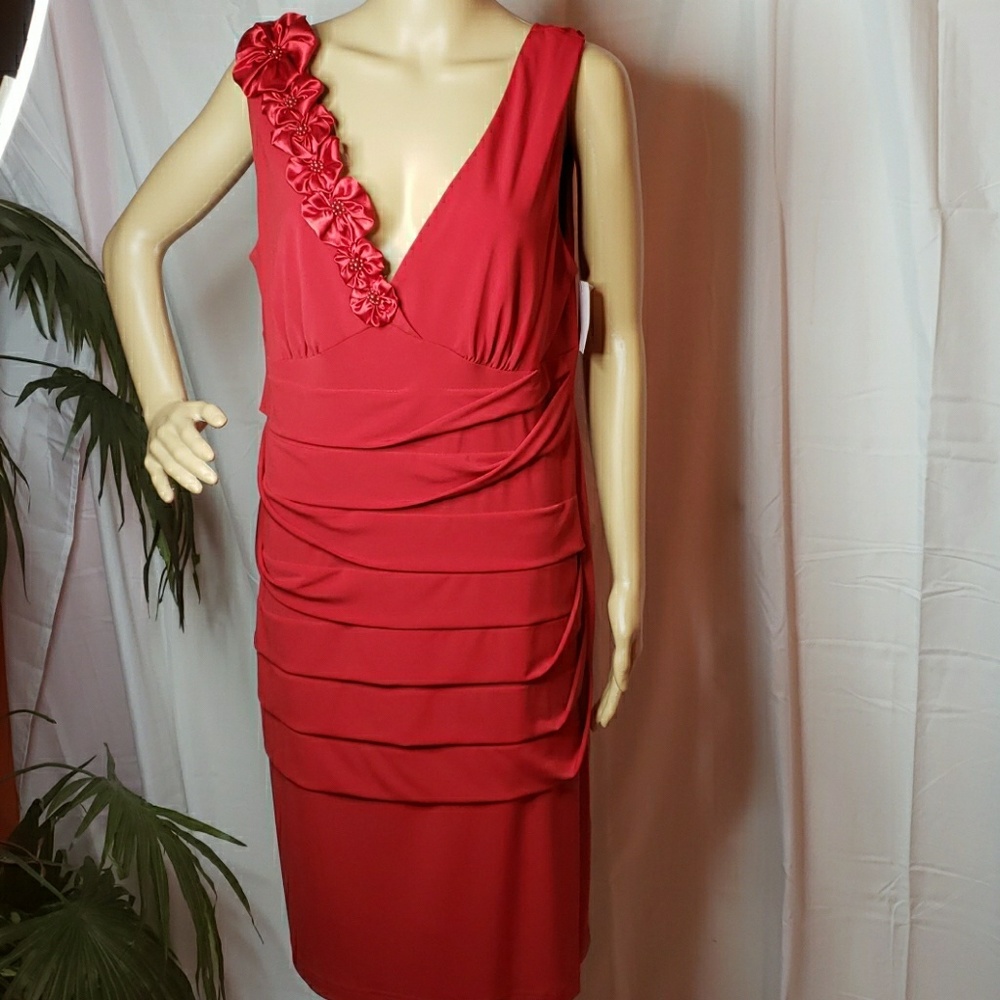 Connected apparel dress